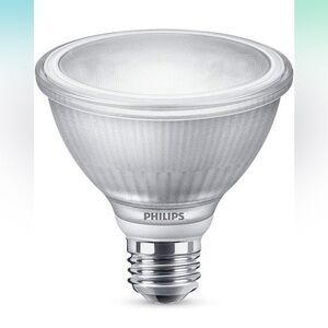 6 Pack-PHILIPS LED Dimmable PAR30S Bright White Short‎ Neck Indoor Flood.